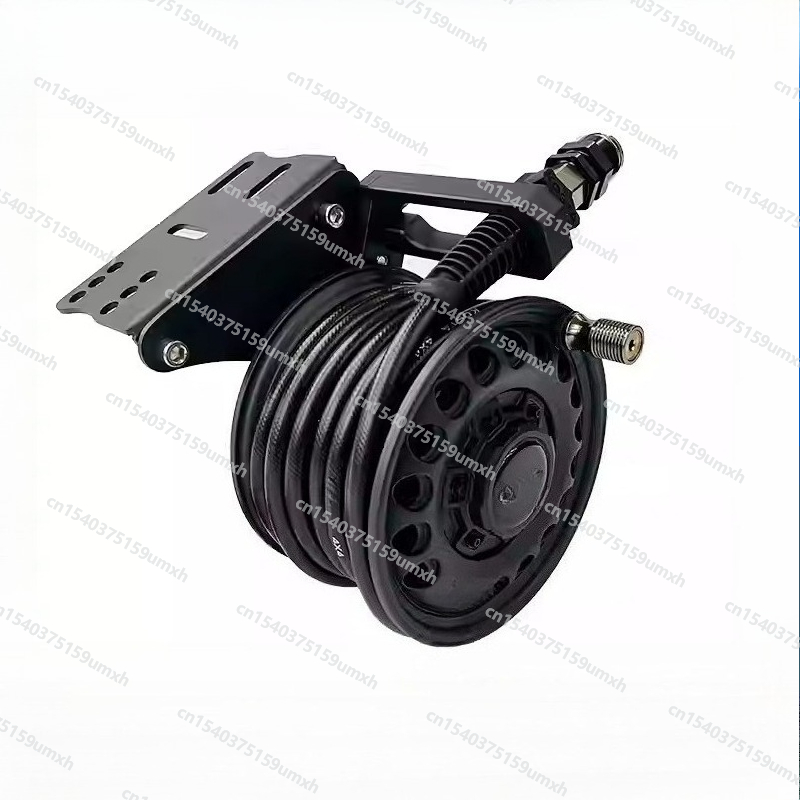 Electric Reel - Enrolador de tubulação automático manual, bomba