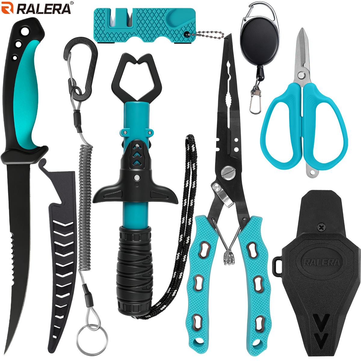 Baitcasting Reel - Kit de Equipamentos de Pesca RALERA