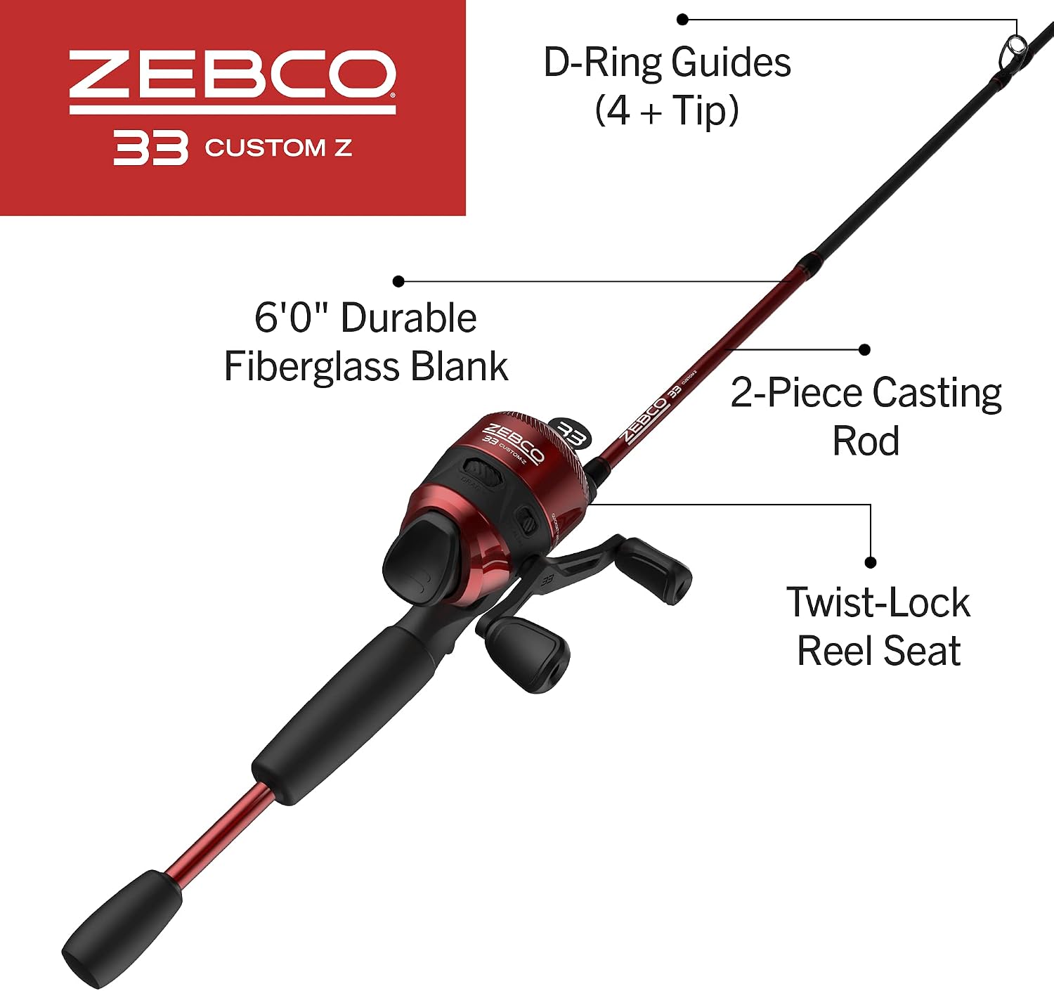 Conjunto de Carretilha Spincas - Spincast Reel avaliação e preço