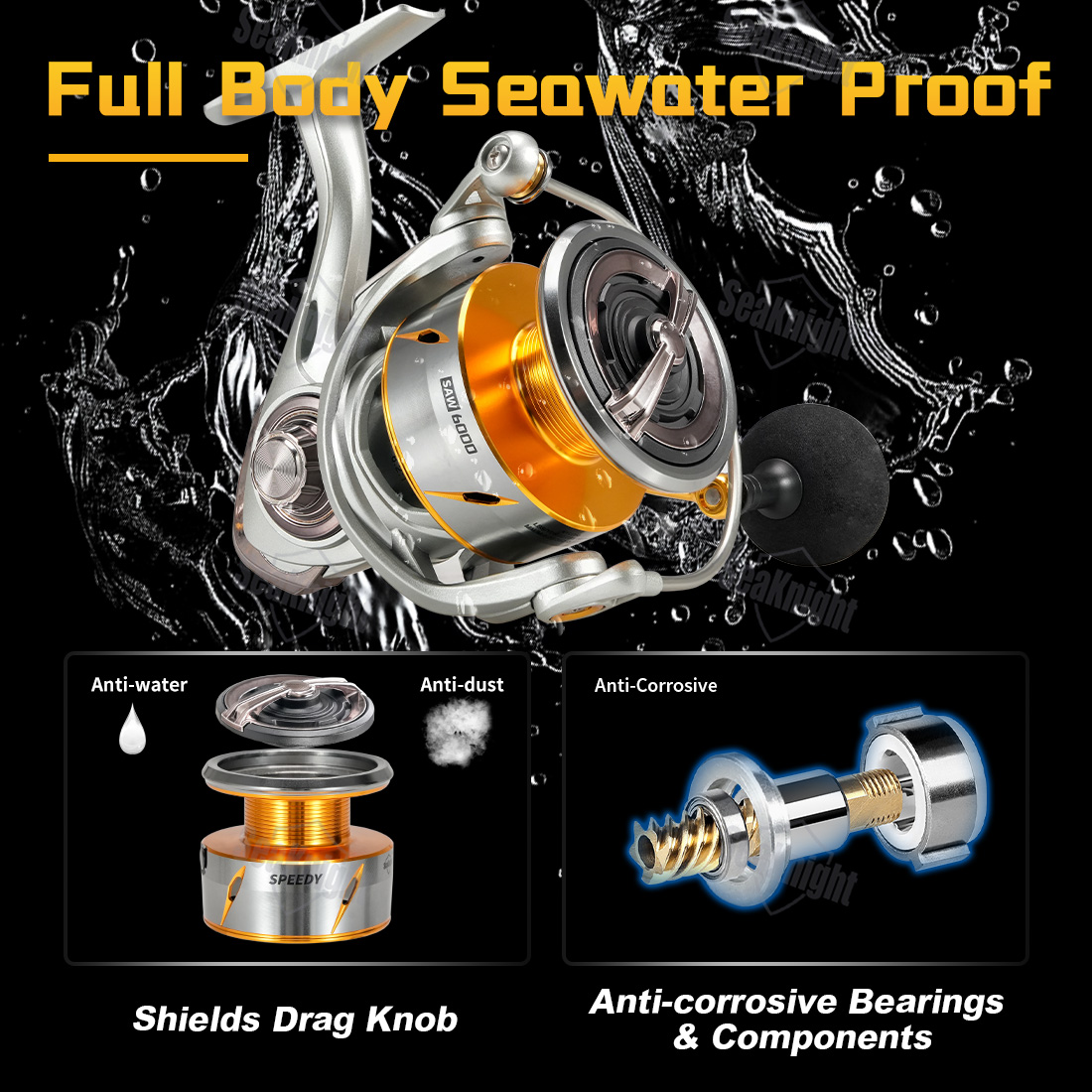 Carretilha de Pesca em Água Sa - Reel Drag Knob avaliação e preço